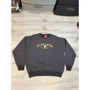 Vintage Pittsburgh Steelers NFL Football Crewneck Sweatshirt‎ Mens Large